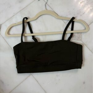 CRZ YOGA Dark Olive Sports Bra